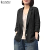 Áo khoác blazer nữ tay dài phong cách Hàn Quốc, có túi, giảm giá 292.950₫ 3