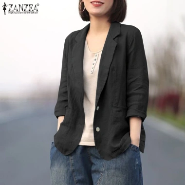 Áo khoác blazer nữ tay dài phong cách Hàn Quốc, có túi, giảm giá 292.950₫ 4