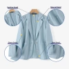 Áo khoác blazer nữ tay dài phong cách Hàn Quốc, có túi, giảm giá 292.950₫ 7