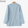 Áo khoác blazer nữ tay dài phong cách Hàn Quốc, có túi, giảm giá 292.950₫ 8