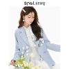 Áo Khoác Blazer Nữ Xanh Dáng Rộng Thời Trang Hàn Quốc – Mẫu Mới RB020 Giá 449k 2