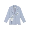 Áo Khoác Blazer Nữ Xanh Dáng Rộng Thời Trang Hàn Quốc – Mẫu Mới RB020 Giá 449k 5