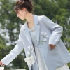 Áo Khoác Blazer Nữ Xanh Dáng Rộng Thời Trang Hàn Quốc – Mẫu Mới RB020 Giá 449k 7