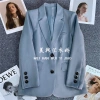 Áo khoác blazer trắng nhạt nữ mùa xuân thu 2.025, phong cách đường phố thanh lịch, giá ưu đãi 247.196₫ 15