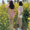 Áo khoác blazer và chân váy ngắn dáng rộng phong cách Hàn Quốc thời trang xuân thu nữ 3