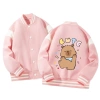 Áo khoác bomber bé gái Unisex in Capybara - Thoải mái, thời trang, giảm còn 350k 8