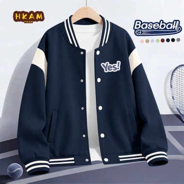 Áo khoác bomber bé trai thời trang in chữ CÓ - Giá ưu đãi 350.000 đồng