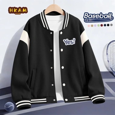 Áo khoác bomber bé trai thời trang in chữ CÓ - Giá ưu đãi 350.000 đồng