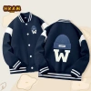 Áo khoác bomber bé trai unisex in hình mũ chữ, thời trang thoải mái - giá chỉ 350.000₫ giảm từ 437.500₫