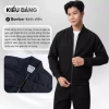 Áo khoác bomber kaki đen LADOS-12.054 lót dù dày, chống nắng, chống gió, phong cách Hàn Quốc 317.000VND 6