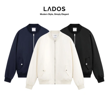 Áo Khoác Bomber Nam Cao Cấp Lados 12.134 Form Rộng Vừa, Đơn Giản, Dễ Mặc - Giảm Giá 272k