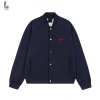 Áo khoác bomber nỉ 2 da form boxy logo M thêu nổi - giảm giá 22% LadoShop 10
