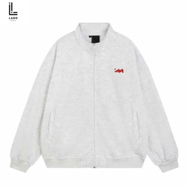 Áo khoác Bomber nỉ K 2 da logo thêu nổi dày dặn phù hợp nam nữ LADOSHOP 3 Áo khoác Bomber nỉ K 2 da logo thêu nổi dày dặn phù hợp nam nữ LADOSHOP 3
