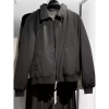 Áo khoác bomber Zara nam chần bóng cổ bè 2 màu đen kem - Giảm giá 1.0 triệu 2