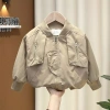 Áo khoác bóng chày nhẹ slim fit bé trai polyester mùa xuân-thu dạo phố 295.258 VND