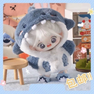 Áo khoác cá mập trẻ em 20cm cotton sang trọng - Búp bê bộ đồ ngủ, ưu đãi 80.435đ 3 Áo khoác cá mập trẻ em 20cm cotton sang trọng - Búp bê bộ đồ ngủ, ưu đãi 80.435đ 3