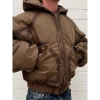 Áo Khoác Canvas Hooded Bomber Premium - Vải Washed nhập khẩu, lót bông dày, khóa zip hợp kim, giảm còn 1,4tr