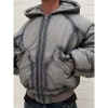 Áo Khoác Canvas Hooded Bomber Premium - Vải Washed nhập khẩu, lót bông dày, khóa zip hợp kim, giảm còn 1,4tr 8
