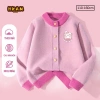 Áo khoác cardigan bé gái - Áo len thời trang in hình thỏ mềm mại, thoải mái, chỉ 250.000đ