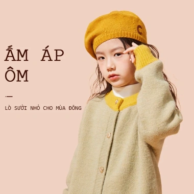 Áo khoác cardigan bé gái, áo len trẻ em in trái tim mềm mại, thoải mái - 250.000₫ 5