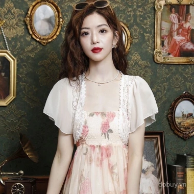 Áo khoác cardigan chiffon tay ngắn nữ Hàn Quốc - Chống nắng thời trang, giá ưu đãi 111.330₫ Áo khoác cardigan chiffon tay ngắn nữ Hàn Quốc - Chống nắng thời trang, giá ưu đãi 111.330₫