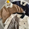 Áo khoác cardigan cotton trẻ 2-6 tuổi mùa thu, màu khóa, nhẹ, Hàn Quốc 324.765đ 5