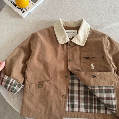 Áo khoác cardigan cotton trẻ 2-6 tuổi mùa thu, màu khóa, nhẹ, Hàn Quốc 324.765đ 10 Áo khoác cardigan cotton trẻ 2-6 tuổi mùa thu, màu khóa, nhẹ, Hàn Quốc 324.765đ 10