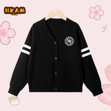 Áo khoác Cardigan dệt kim bé gái Preppy, áo len dài tay giảm giá 250.000