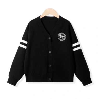Áo khoác Cardigan dệt kim bé gái Preppy, áo len dài tay giảm giá 250.000