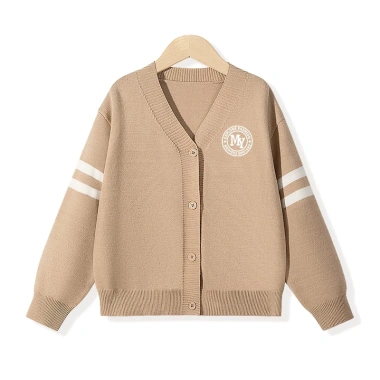 Áo khoác Cardigan dệt kim bé gái Preppy, áo len dài tay giảm giá 250.000