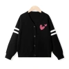 Áo khoác Cardigan dệt kim bé gái Preppy dài tay in trái tim - Giá ưu đãi 240.000₫ 8