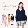 Áo khoác Cardigan dệt kim bé gái Preppy - In hình trái tim, ấm áp, giá 250k 5