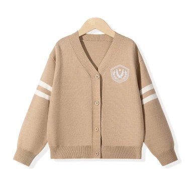 Áo khoác Cardigan dệt kim bé trai Preppy lông vũ Unisex - Giá ưu đãi 235.200₫ 5
