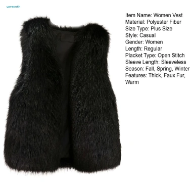 Áo khoác cardigan không tay phủ lông nhân tạo ấm áp mùa đông cho nữ - 389.444₫ 3 Áo khoác cardigan không tay phủ lông nhân tạo ấm áp mùa đông cho nữ - 389.444₫ 3