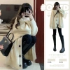 Áo khoác cardigan len basic dáng rộng Hàn Quốc, cao cấp Quảng Châu, dày dặn, big size NGOMINH SP54 3