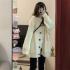 Áo khoác cardigan len basic dáng rộng Hàn Quốc, cao cấp Quảng Châu, dày dặn, big size NGOMINH SP54 8