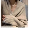 Áo khoác cardigan len siêu mềm mịn basic màu đông NGOMINH SP249 giảm giá 199k 6