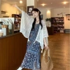 Áo Khoác Cardigan Ren Dệt Kim Dáng Rộng Vintage, Mỏng Mềm, Dễ Phối – 82.000₫ (Giảm 21%) 3