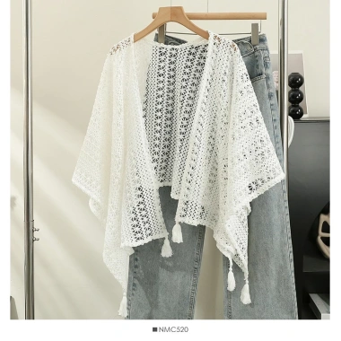 Áo Khoác Cardigan Ren Dệt Kim Dáng Rộng Vintage, Mỏng Mềm, Dễ Phối – 82.000₫ (Giảm 21%) 10 Áo Khoác Cardigan Ren Dệt Kim Dáng Rộng Vintage, Mỏng Mềm, Dễ Phối – 82.000₫ (Giảm 21%) 10