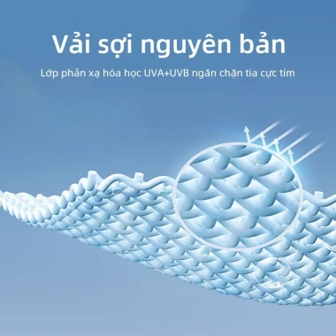 Áo khoác chống nắng FUYOGI SPF50 dài tay, mũ trùm, lỗ ngón cái, nhẹ thoáng khí - 155.000đ 6
