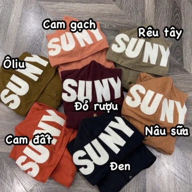 Áo khoác chống nắng Kate nhung gân nón to, vải dày vừa, freesize 40-60, giá 200k