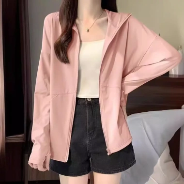 Áo khoác chống nắng lụa băng mùa hè nhẹ cho nữ - UV 100 - Giá 199.800 VND 5
