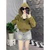Áo khoác chống nắng mảnh gân NGTS, túi sườn, chạy sọc nhung, gân tăm, freesize 40-60kg - 210.000 10