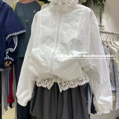 Áo khoác chống nắng mỏng ren – Size lớn, thoáng mát cho mùa hè, giá ưu đãi