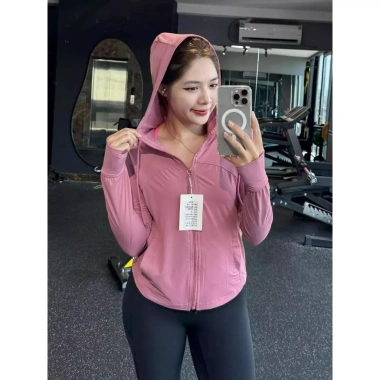 Áo khoác chống nắng nữ UV 50+ dáng ôm body ceramic fiber co giãn siêu mỏng mát - 219.000 VND