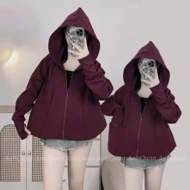 Áo khoác chống nắng nữ vải Umi dày dặn, mềm mịn, form dáng xoè trẻ trung, bảo vệ UV - 105k 7