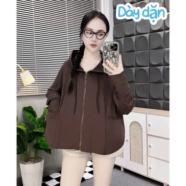 Áo khoác chống nắng nữ vải Umi dày dặn, mềm mịn, form dáng xoè trẻ trung, bảo vệ UV - 105k 8