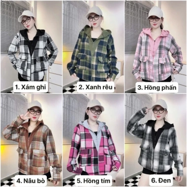 Áo khoác chống nắng sơ mi mix thun gân mã VR10, 2 túi ngoài, freesize 40‑60kg, giá chỉ 200k 2 Áo khoác chống nắng sơ mi mix thun gân mã VR10, 2 túi ngoài, freesize 40‑60kg, giá chỉ 200k 2