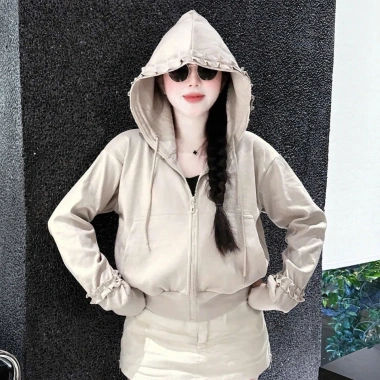 Áo khoác chống nắng thun gân bèo xếp ly 6 túi form lửng vừa mã – Free Size 40‑60kg 10 Áo khoác chống nắng thun gân bèo xếp ly 6 túi form lửng vừa mã – Free Size 40‑60kg 10