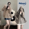 Áo khoác chống nắng Umi cotton dày mịn, form xoè rộng cánh dơi, có túi, UV